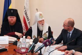 Зустрілися з членами Всеукраїнської Ради Церков